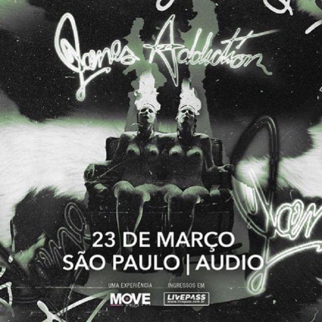 Jane’s Addiction fará show em SP na Audio em março