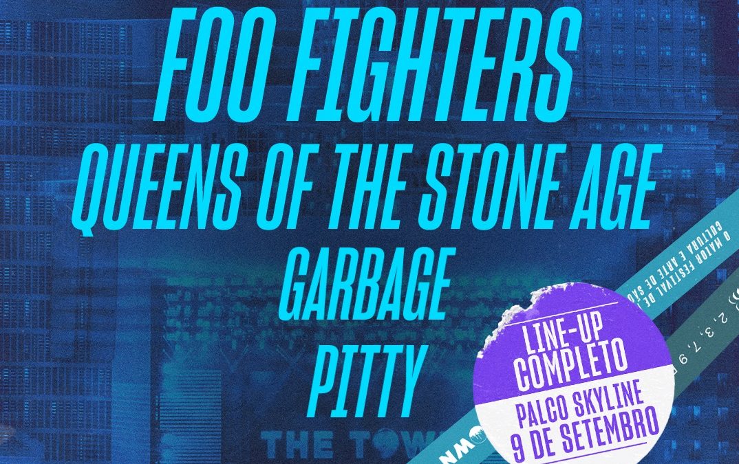 Festival The Town anuncia Foo Fighters no Brasil em setembro