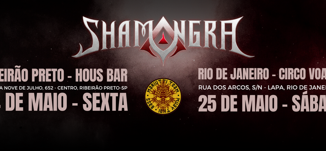 Shamangra vira projeto e anuncia shows no Rio e Ribeirão Preto