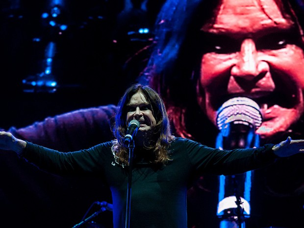 Ozzy Osbourne em show do Black Sabbath no Brasil (FOTO: LUCAS HALLEL/T4F) 